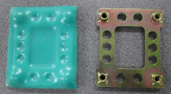 Rotomolding Caster Mounting Plates